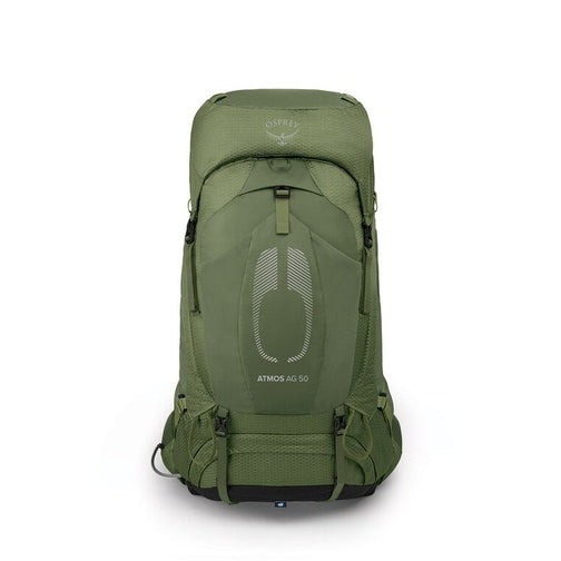 Osprey Atmos AG 50 Light Technical Comfortable Multi-Day Backpack-[SKU]-Mythical Green-S/M-Alpine Start Outfitters