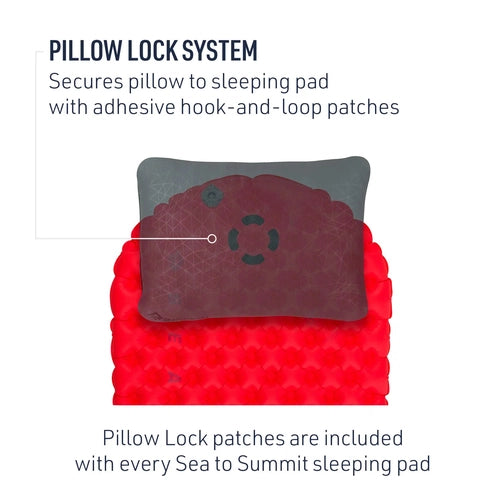 Sea to Summit Comfort Plus Insulated Sleeping Mat-[SKU]-Red-Regular-Alpine Start Outfitters