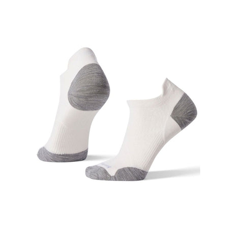 Smartwool PhD Run Ultra Light Micro Socks - Women's-[SKU]-White/Light Grey-Small-Alpine Start Outfitters