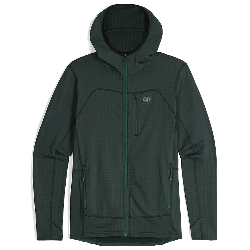 Outdoor Research Vigor Grid Fleece Full Zip Hoodie - Men's