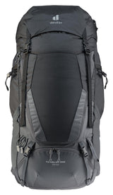 Deuter Futura Air Trek 50+10 Backpack-4046051112411-Black Graphite-Alpine Start Outfitters