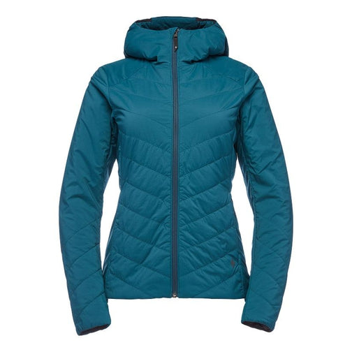 Black Diamond First Light Stretch Hoody - Women's-[SKU]-Spruce-Small-Alpine Start Outfitters