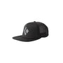 Black Diamond Flat Bill Trucker Hat-[SKU]-Black/White-Alpine Start Outfitters
