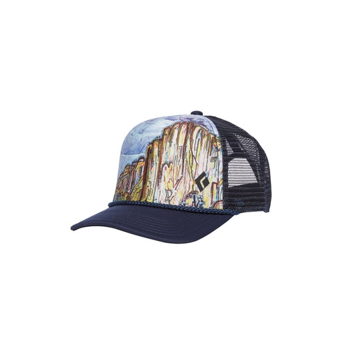Black Diamond Flat Bill Trucker Hat – Alpine Start Outfitters