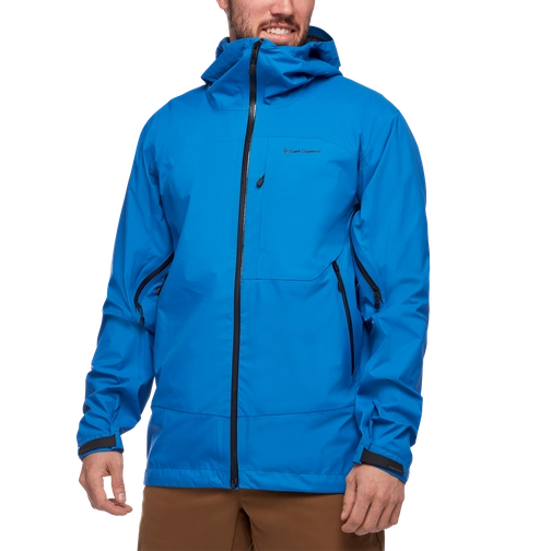 Black Diamond Highline Stretch Shell - Men's-[SKU]-Ultra Blue-Small-Alpine Start Outfitters