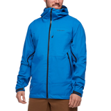 Black Diamond Highline Stretch Shell - Men's-[SKU]-Ultra Blue-Small-Alpine Start Outfitters