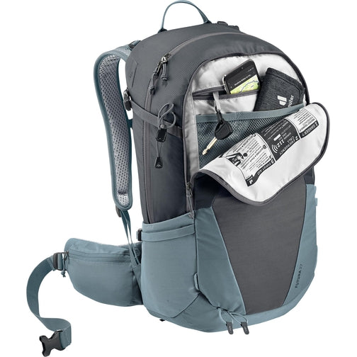 Deuter Futura 27 Hiking Backpack-[SKU]-graphite shale-Alpine Start Outfitters