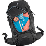 Deuter Futura Air Trek 55+10 SL Backpack-[SKU]-Black-graphite-Alpine Start Outfitters
