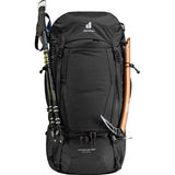 Deuter Futura Air Trek 55+10 SL Backpack-[SKU]-Black-graphite-Alpine Start Outfitters