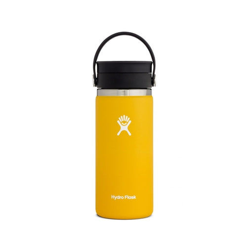 Hydro Flask 16 oz Wide Mouth with Flex Sip Lid-[SKU]-Sunflower-Alpine Start Outfitters
