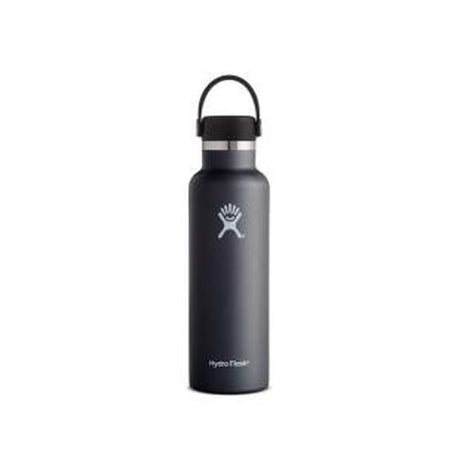 Hydro Flask 21 oz Standard Mouth with Flex Cap-[SKU]-Black-Alpine Start Outfitters