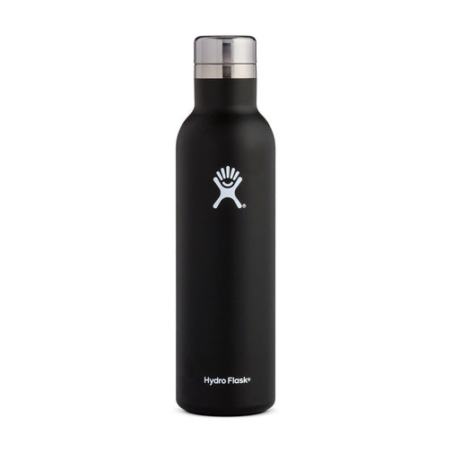 Hydro Flask 25 oz Wine Bottle-[SKU]-Black-Alpine Start Outfitters