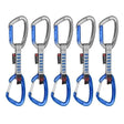 Mammut Crag Wire 10cm Indicator 6-Pack Quickdraws-[SKU]-Alpine Start Outfitters