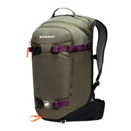 Mammut Nirvana 25 Ski Touring Backpack-[SKU]-Iguana-Black-Alpine Start Outfitters