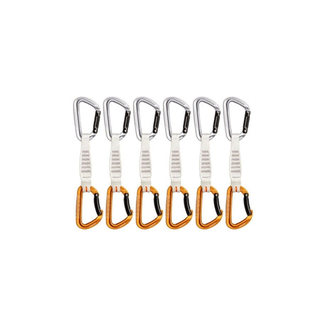 Mammut Sender Keylock 12 cm 6-Pack Quickdraws-[SKU]-Grey-Gold-Alpine Start Outfitters