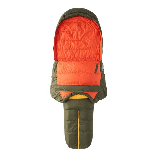 Marmot Never Winter 30° Sleeping Bag-[SKU]-Nori/ Red Sun-Regular/ Left Zip-Alpine Start Outfitters