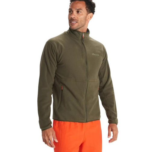 Marmot Rocklin Full Zip Jacket Men's-[SKU]-Nori-Small-Alpine Start Outfitters