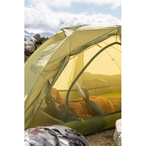 Marmot Tungsten UL 3 Person Tent-[SKU]-Wasabi-Alpine Start Outfitters