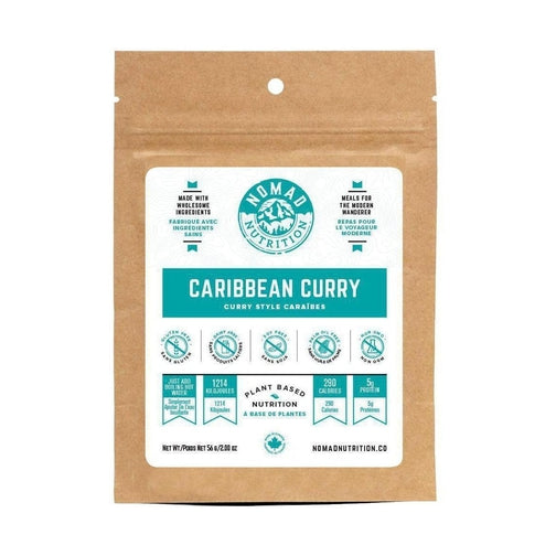 Nomad Nutrition Snack Size Meals-[SKU]-Caribbean Curry-Alpine Start Outfitters