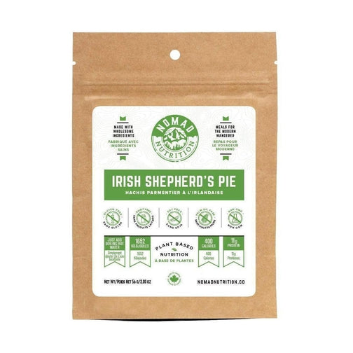Nomad Nutrition Snack Size Meals-[SKU]-Irish Shepherd's Pie-Alpine Start Outfitters