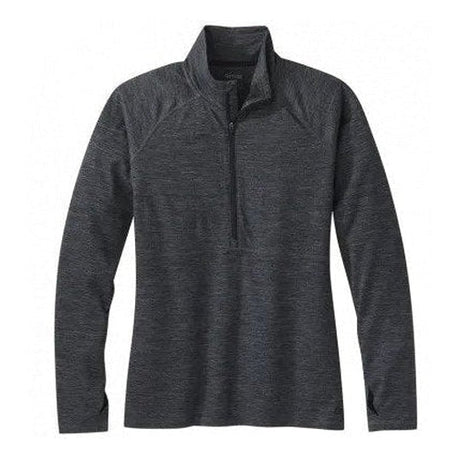 Outdoor Research Alpine Onset Half Zip - Women's-[SKU]-Charcoal Heather-X-Small-Alpine Start Outfitters