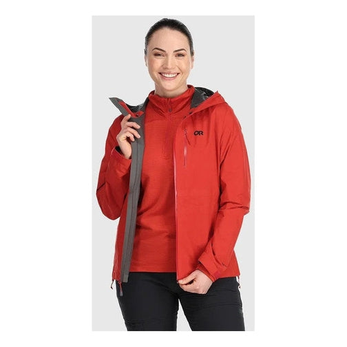 Outdoor Research Aspire II Jacket - Women's-[SKU]-Iceberg-X-Small-Alpine Start Outfitters