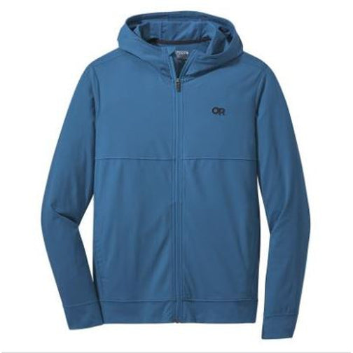 Outdoor Research Baritone Full Zip Hoodie - Men's-[SKU]-Cascade-Small-Alpine Start Outfitters