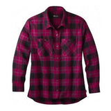 Outdoor Research Feedback Flannel Shirt - Women's-[SKU]-Poppy Plaid-Small-Alpine Start Outfitters