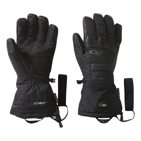 Outdoor Research Lucent Heated Sensor Gloves-[SKU]-X-Small-Black-Alpine Start Outfitters