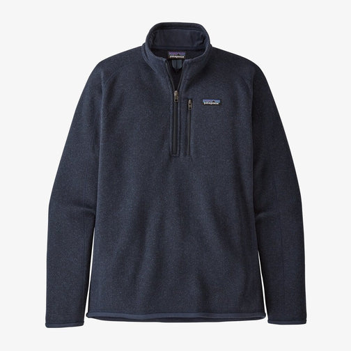 Patagonia Better Sweater 1/4 Zip Fleece - Men's-[SKU]-New Navy-Small-Alpine Start Outfitters
