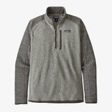 Patagonia Better Sweater 1/4 Zip Fleece - Men's-[SKU]-Nickel with Forge Grey-Medium-Alpine Start Outfitters