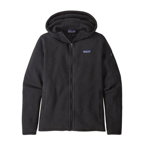 Patagonia Better Sweater Fleece Hoody - Women's-[SKU]-X-Small-Black-Alpine Start Outfitters