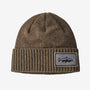 Patagonia Brodeo Beanie-[SKU]-Fitz Roy Trout Patch: Ash Tan-Alpine Start Outfitters