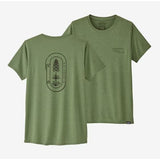 Patagonia Capilene Cool Daily Graphic Shirt - Women's-[SKU]-Clean Climb Bloom: Sedge Green X-Dye-X-Small-Alpine Start Outfitters