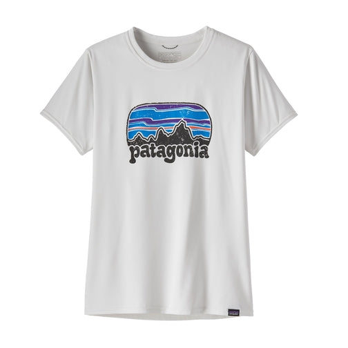 Patagonia Capilene Cool Daily Graphic Shirt - Women's-[SKU]-Fitz Roy Far Out: White-X-Small-Alpine Start Outfitters