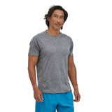 Patagonia Capilene Cool Lightweight Shirt - Men's-[SKU]-Superior Blue- Light Superior Blue X-Small-Alpine Start Outfitters