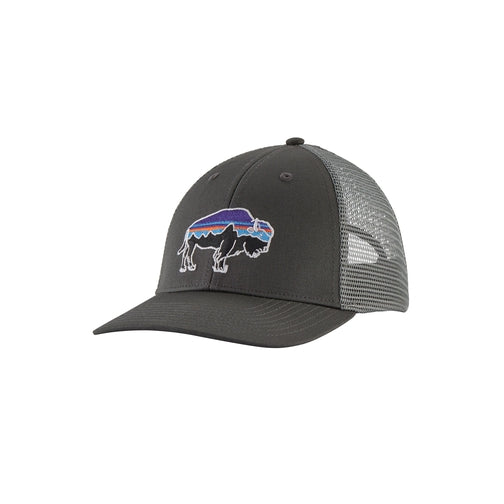 Patagonia Fitz Roy Bison LoPro Trucker Hat-[SKU]-Forge Grey-Alpine Start Outfitters