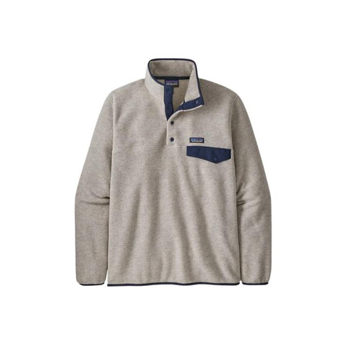 Patagonia Lightweight Synchilla Snap-T Pullover - Men's-[SKU]-Oatmeal Heather-Small-Alpine Start Outfitters