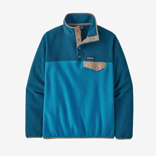 Patagonia Lightweight Synchilla Snap-T Pullover - Women's-[SKU]-Anacapa Blue-X-Small-Alpine Start Outfitters