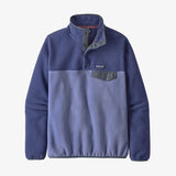 Patagonia Lightweight Synchilla Snap-T Pullover - Women's-[SKU]-Light Current Blue-X-Small-Alpine Start Outfitters