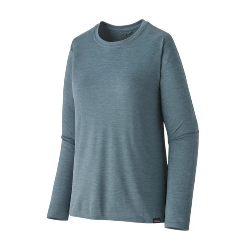 Patagonia Long-Sleeved Capilene Cool Daily Shirt - Women's-[SKU]-Steam Blue - Light Plume Grey X-Dye-X-Small-Alpine Start Outfitters
