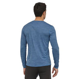Patagonia Long-Sleeved Capilene Cool Lightweight Shirt - Men's-[SKU]-Superior Blue - Light Superior Blue X-Dye-Small-Alpine Start Outfitters