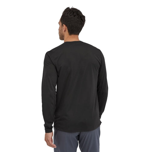 Patagonia Long-Sleeved Capilene Cool Trail Shirt - Men's-[SKU]-Black-Medium-Alpine Start Outfitters