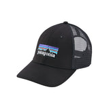 Patagonia P-6 Logo LoPro Trucker Hat-[SKU]-Black-Alpine Start Outfitters