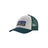 Patagonia P-6 Logo LoPro Trucker Hat-[SKU]-White w/Piki Green-Alpine Start Outfitters