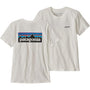 Patagonia P-6 Logo Organic Crew T-Shirt - Women's-[SKU]-White-X-Small-Alpine Start Outfitters
