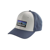 Patagonia P-6 Logo Roger That Hat-[SKU]-White with Classic Navy-Alpine Start Outfitters