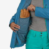 Patagonia Powder Town Jacket - Men's-[SKU]-Wavy Blue-Small-Alpine Start Outfitters