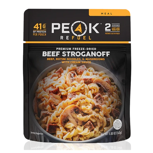 Peak Refuel Meals-[SKU]-Beef Stroganoff-Alpine Start Outfitters