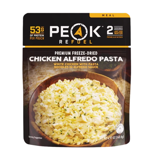 Peak Refuel Meals-[SKU]-Chicken Alfredo Pasta-Alpine Start Outfitters